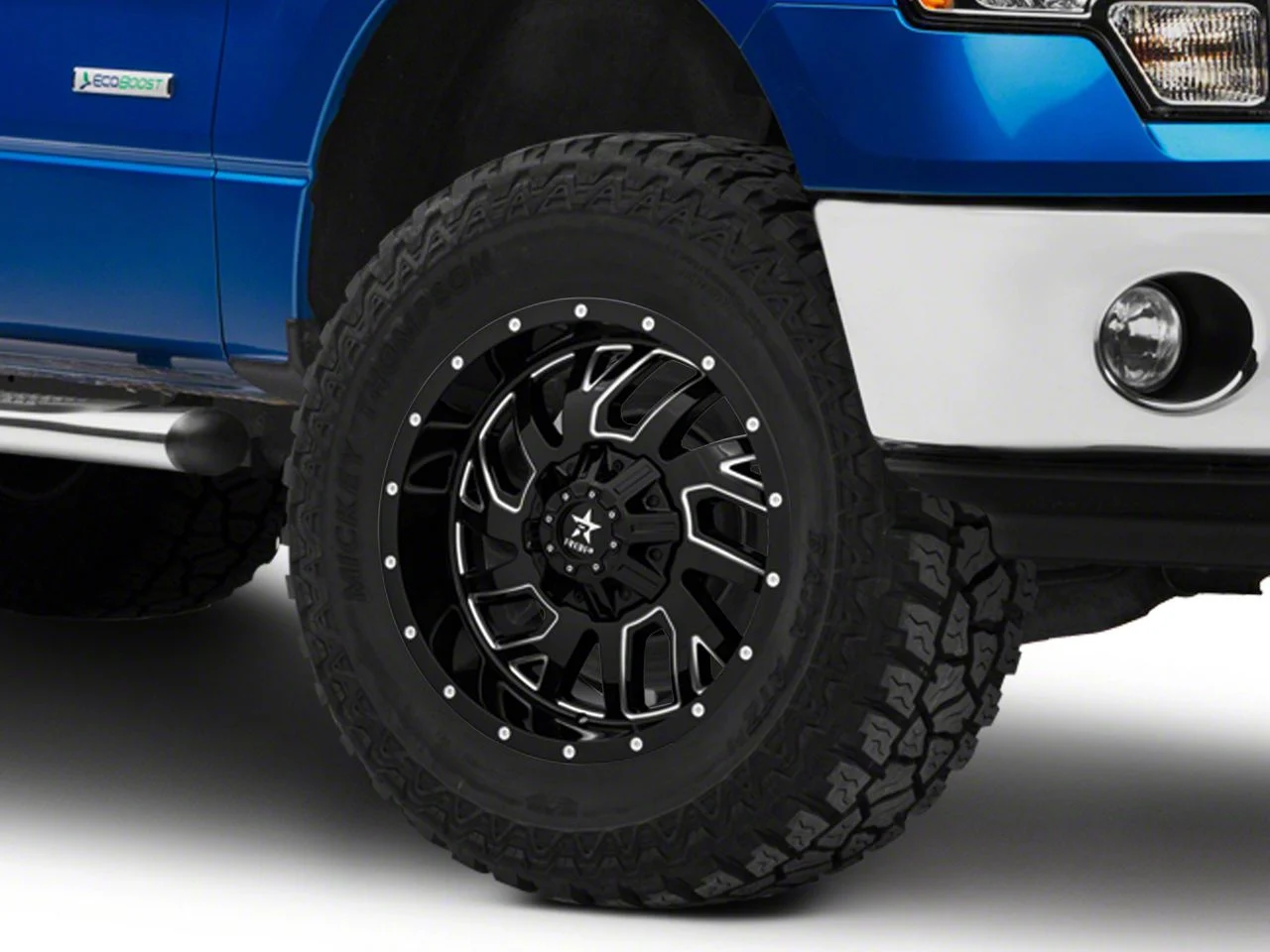 RBP 65R Glock Black with Machined 6-Lug Wheel; 20x10; -12mm Offset (09-14 F-150)