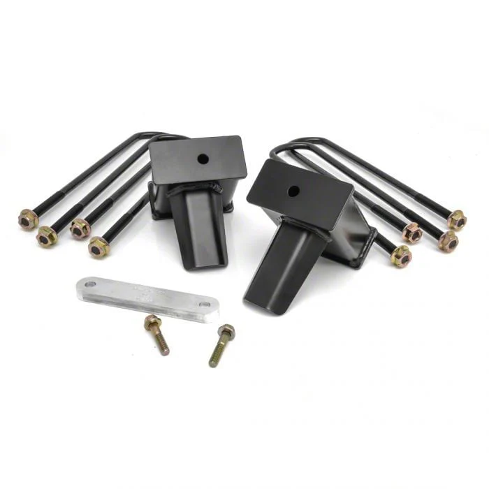 ReadyLIFT 5-Inch Flat Rear Lift Block Kit for 2-Piece Driveshafts (17-26 F-350 Super Duty)