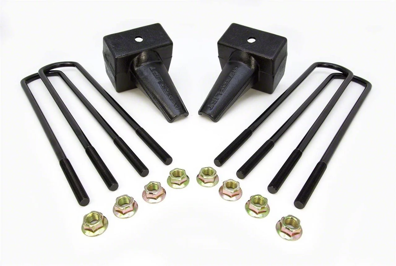 ReadyLIFT 5-Inch Rear Lift Blocks (11-16 4WD F-350 Super Duty w/ 1-Piece Driveshaft)