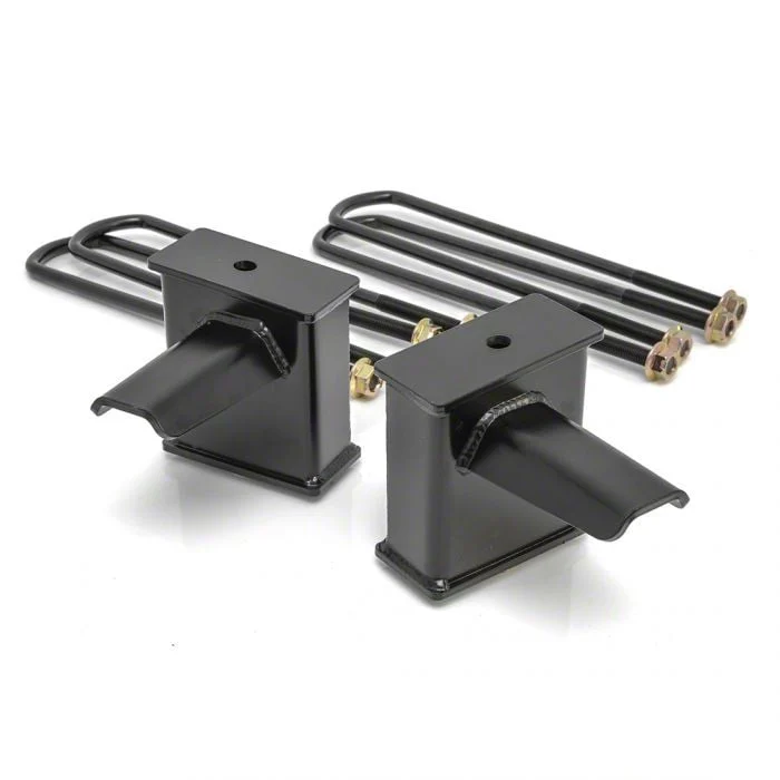 ReadyLIFT 6-Inch Tapered Rear Lift Block Kit for 1-Piece Driveshafts (17-26 F-350 Super Duty)