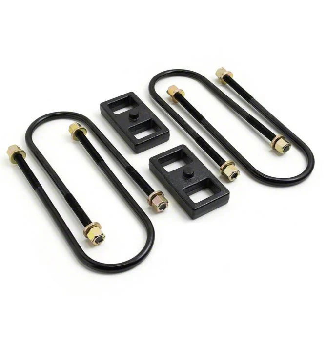 ReadyLIFT 1-Inch Rear Lift Block Kit for Non-Top Mounted Overloads (03-19 RAM 3500)