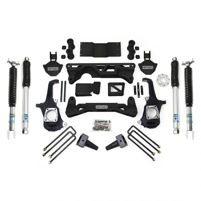 ReadyLIFT 5 to 6-Inch Adjustable Suspension Lift Kit with Bilstein Shocks (11-19 Sierra 2500 HD)