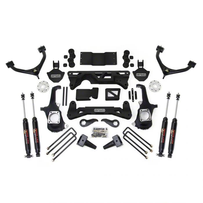 ReadyLIFT 7 to 8-Inch Adjustable Suspension Lift Kit with SST3000 Shocks (11-19 Sierra 2500 HD)
