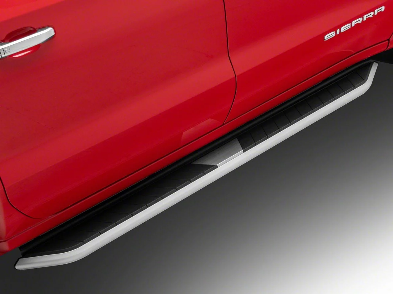 Barricade Pioneer Aluminum Running Boards (19-26 Sierra 1500 Crew Cab)