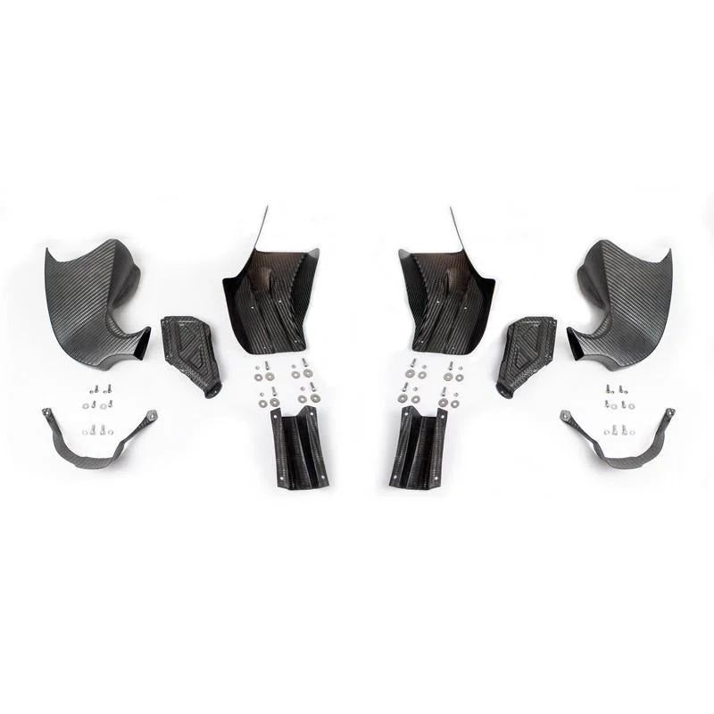 RennTech Carbon Fiber Brake Ducts For Mercedes-Benz C190 AMG GT R 2018-2021