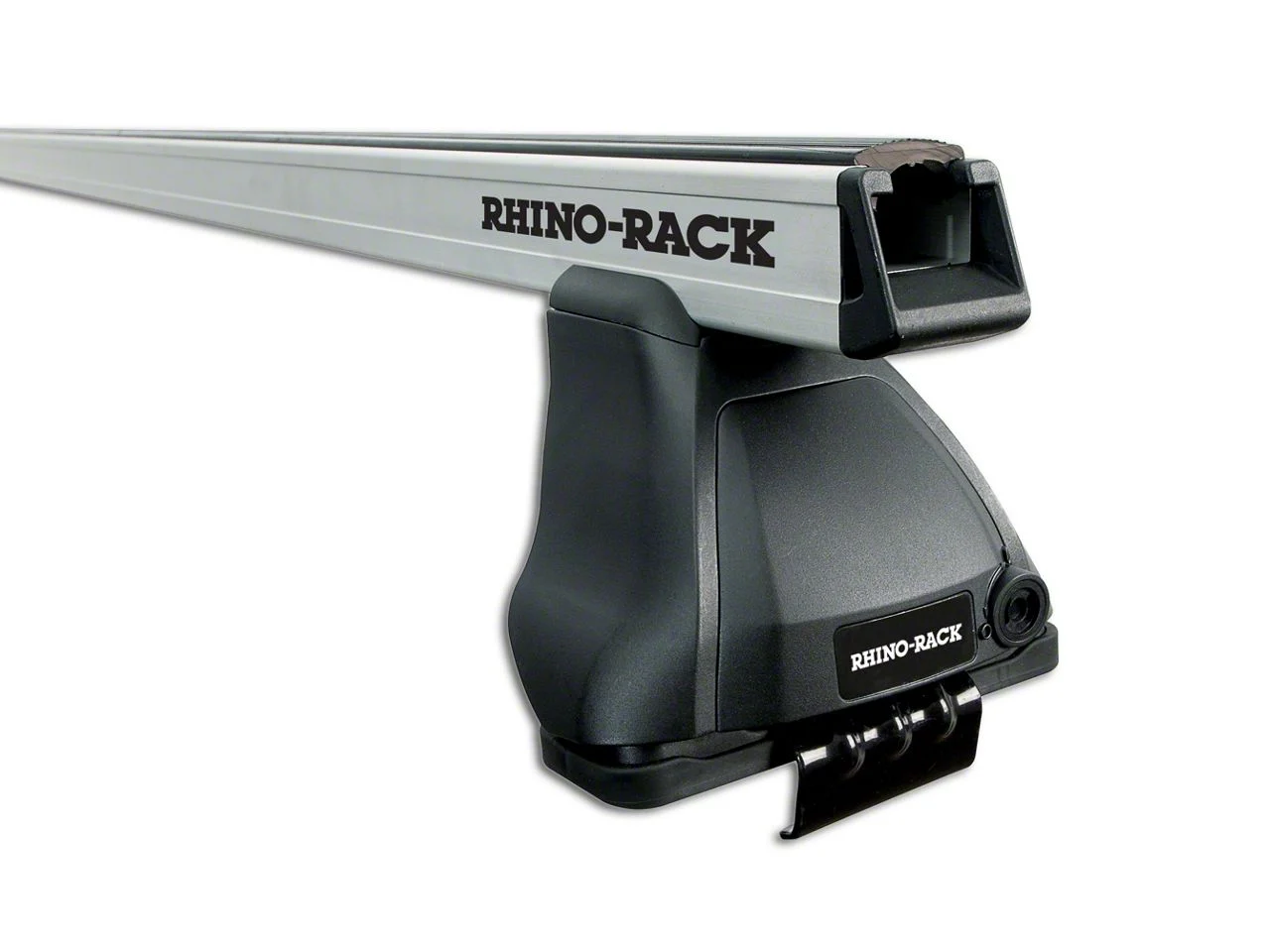 Rhino-Rack Heavy Duty 2500 2-Bar Roof Rack; Silver (09-18 RAM 1500 Quad Cab, Crew Cab)