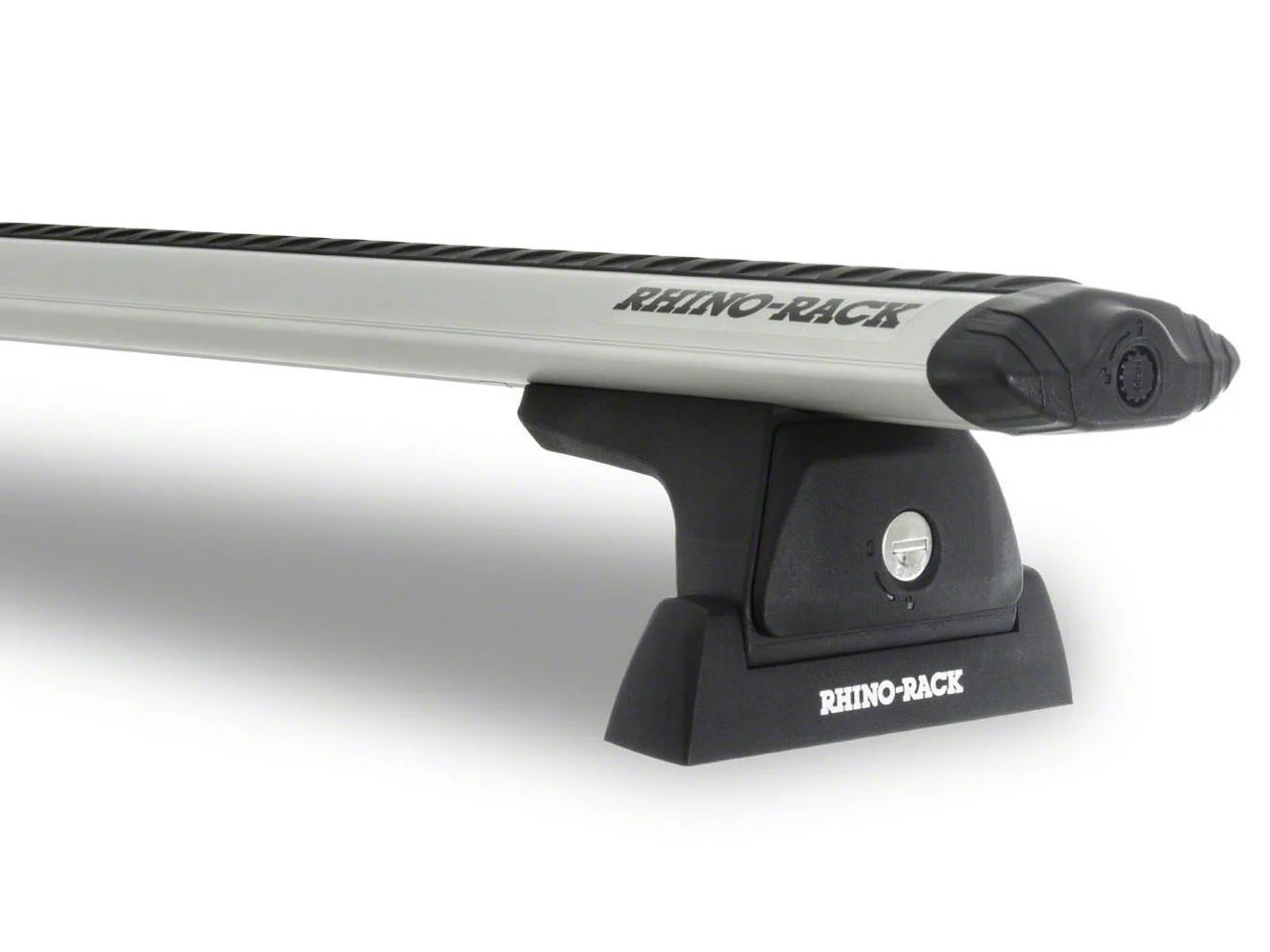 Rhino-Rack Heavy Duty RLT600 Ditch Mount 3-Bar Roof Rack; Silver (09-18 RAM 1500 Crew Cab)