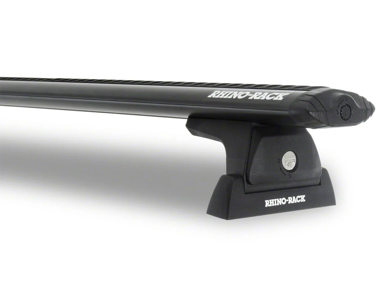 Rhino-Rack Vortex RLT600 Ditch Mount 2-Bar Roof Rack; Black (04-08 F-150 SuperCab)
