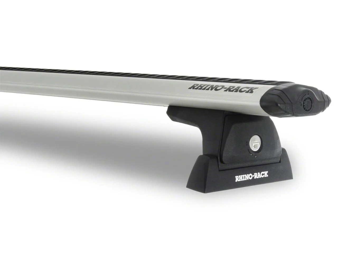 Rhino-Rack Vortex RLT600 Ditch Mount 2-Bar Roof Rack; Silver (04-08 F-150 SuperCab)