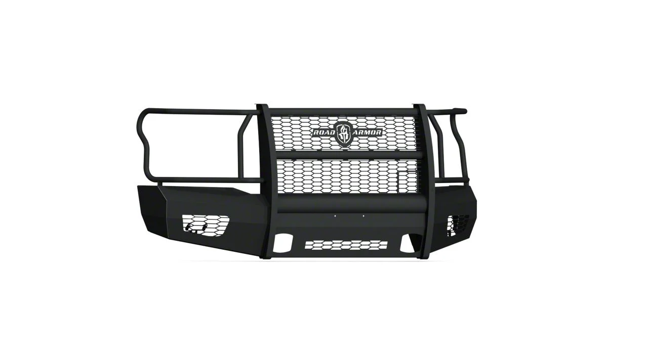 Road Armor Vaquero Non-Winch Front Bumper with Full Guard; Textured Black (18-20 F-150, Excluding Raptor)