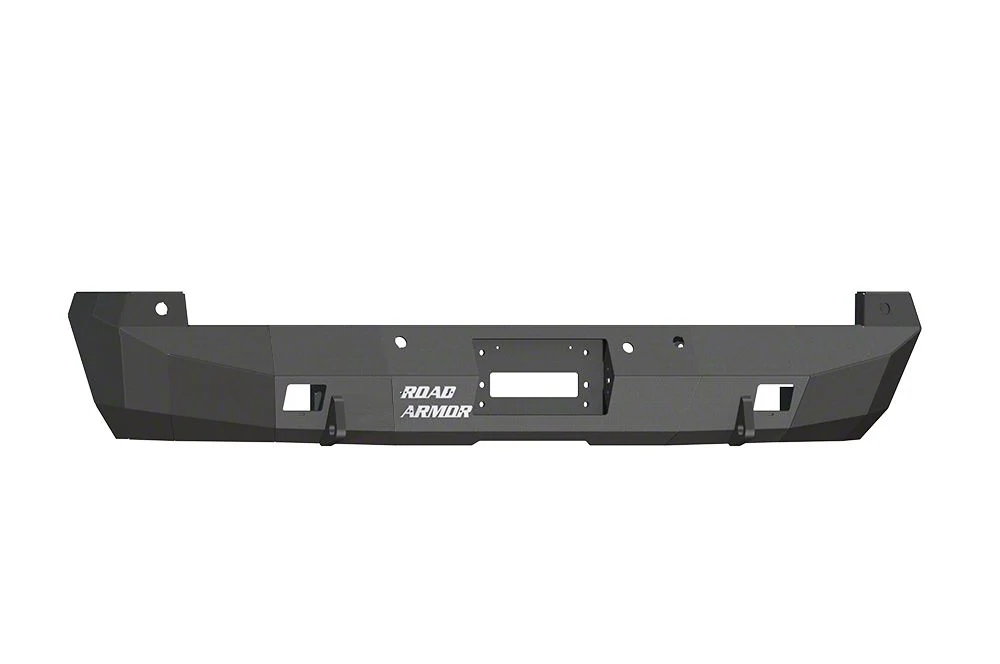 Road Armor Stealth Winch Rear Bumper; Textured Black (11-16 F-350 Super Duty)