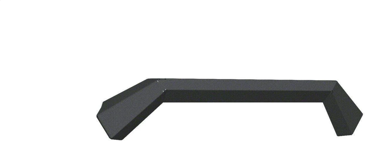 Road Armor Sheetmetal Pre-Runner Guard for Spartan Front Bumper; Textured Black (13-18 RAM 1500)