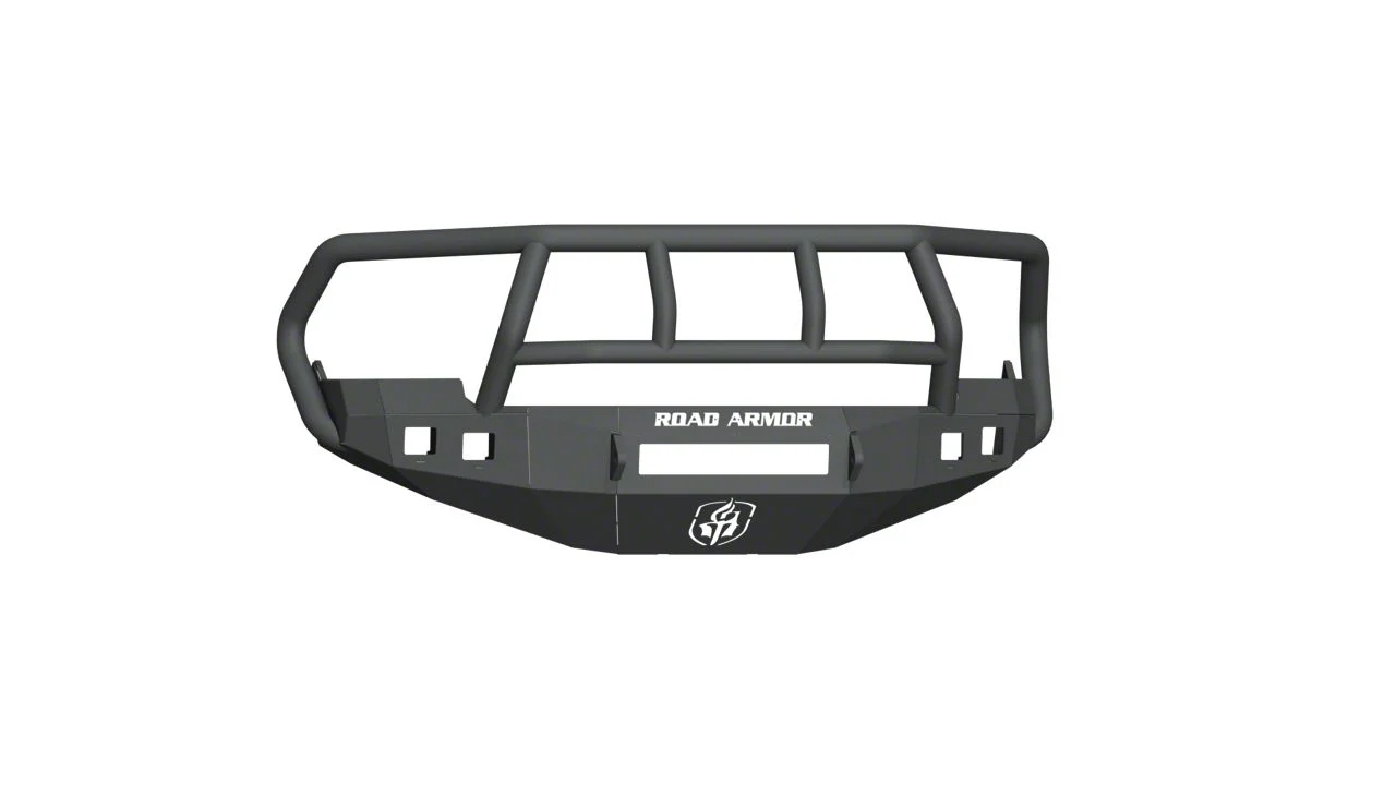 Road Armor Stealth Non-Winch Front Bumper with Titan II Guard; Textured Black (09-12 RAM 1500)