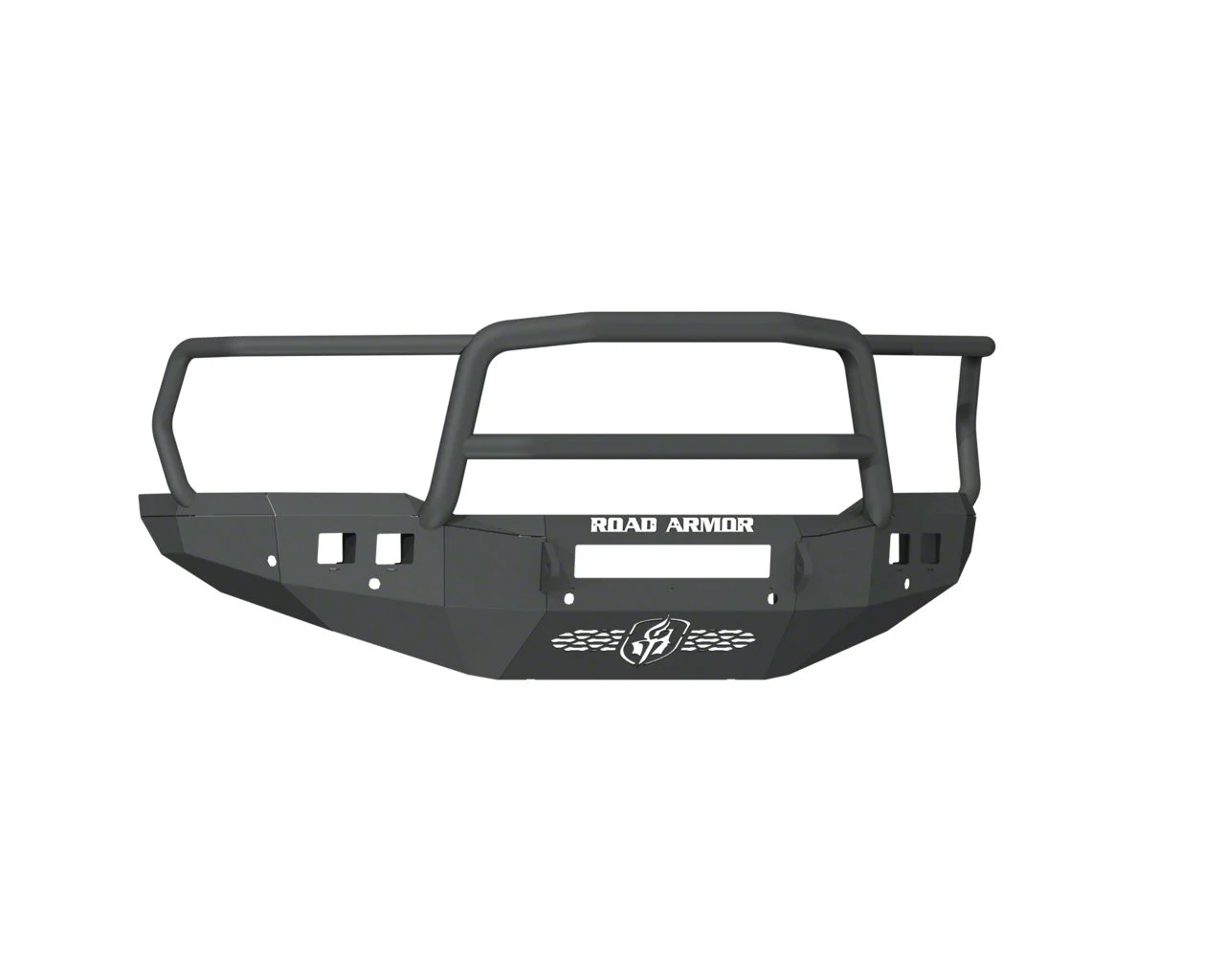 Road Armor Stealth Wide Fender Flare Non-Winch Front Bumper with Lonestar Guard; Textured Black (19-26 RAM 2500)