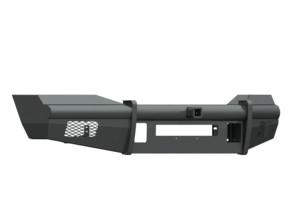 Road Armor Vaquero Non-Winch Front Bumper with 2-Inch Receiver Hitch; Textured Black (06-09 RAM 2500)
