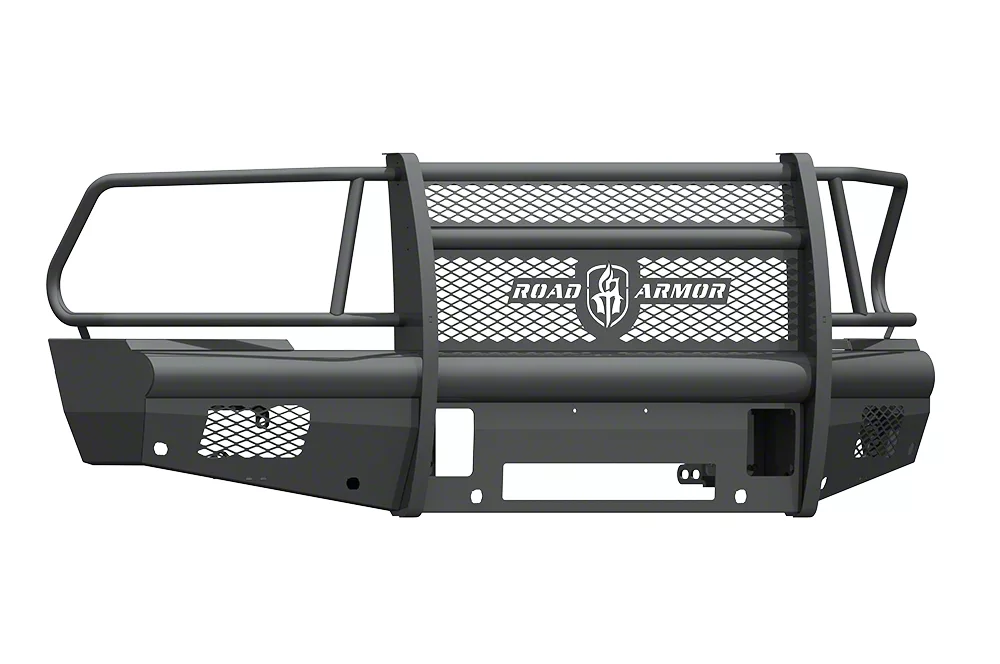 Road Armor Vaquero Non-Winch Front Bumper with Full Guard; Textured Black (10-18 RAM 2500)