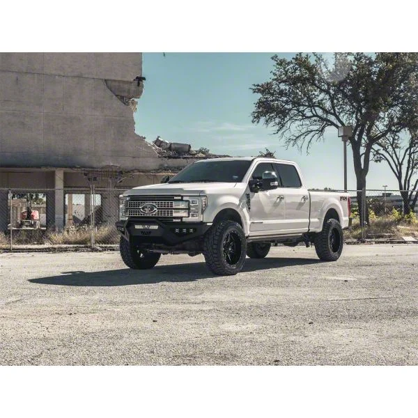 Road Armor Sheetmetal Pre-Runner Guard for Spartan Front Bumper; Textured Black (19-26 RAM 3500)