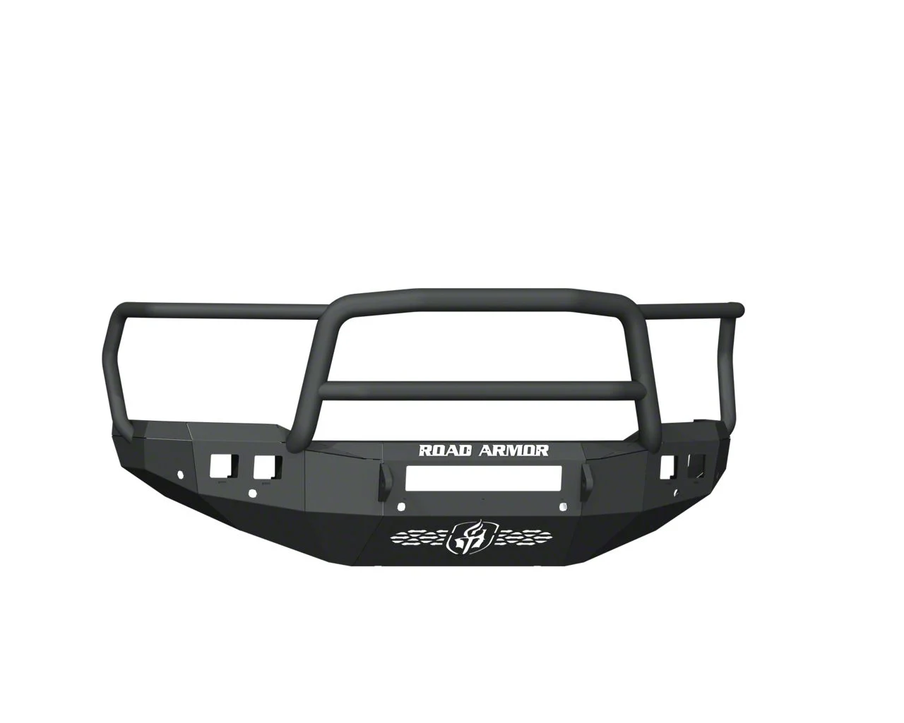 Road Armor Stealth Non-Winch Front Bumper with Lonestar Guard; Textured Black (19-26 RAM 3500)