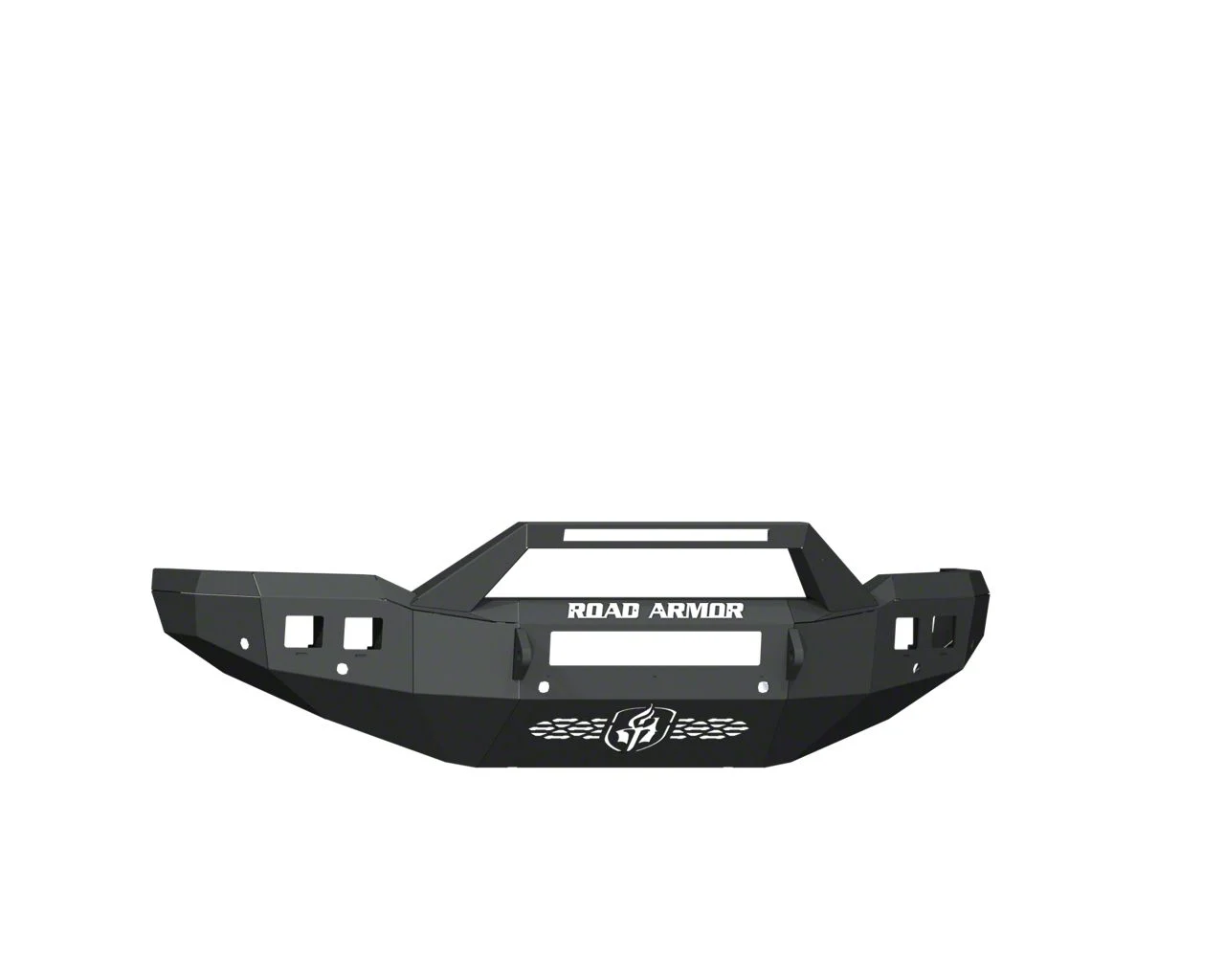 Road Armor Stealth Non-Winch Front Bumper with Sheetmetal Pre-Runner Guard; Textured Black (19-26 RAM 3500)