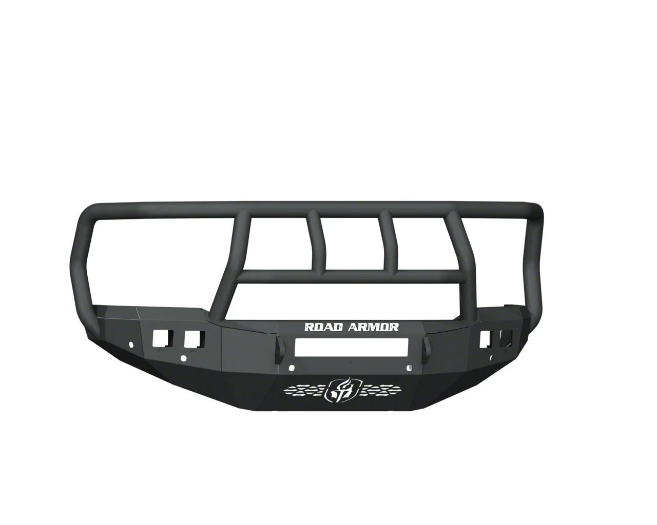 Road Armor Stealth Non-Winch Front Bumper with Titan II Guard; Textured Black (19-26 RAM 3500)