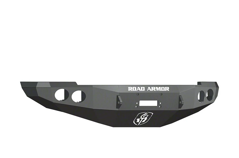 Road Armor Stealth Winch Front Bumper; Textured Black (10-18 RAM 3500)