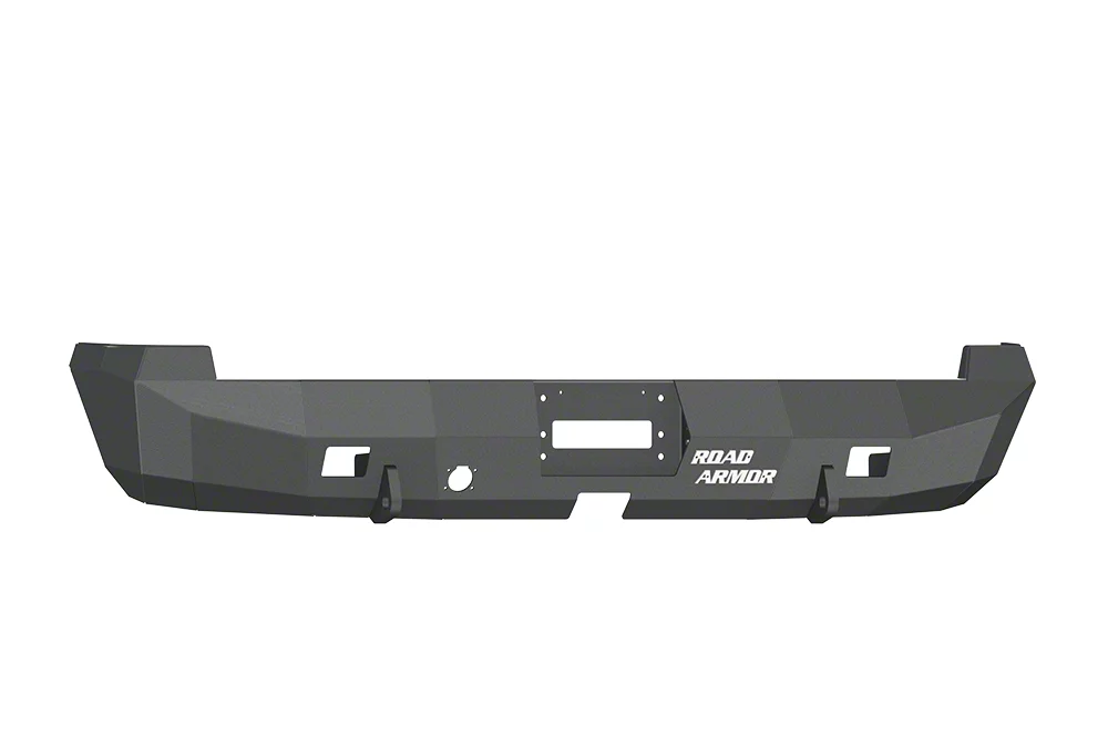 Road Armor Stealth Winch Rear Bumper; Satin Black (03-09 RAM 3500)