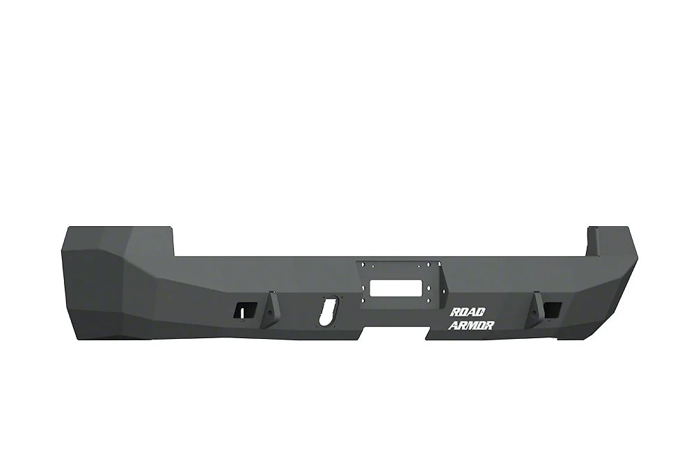 Road Armor Stealth Winch Rear Bumper; Textured Black (10-18 RAM 3500 DRW)