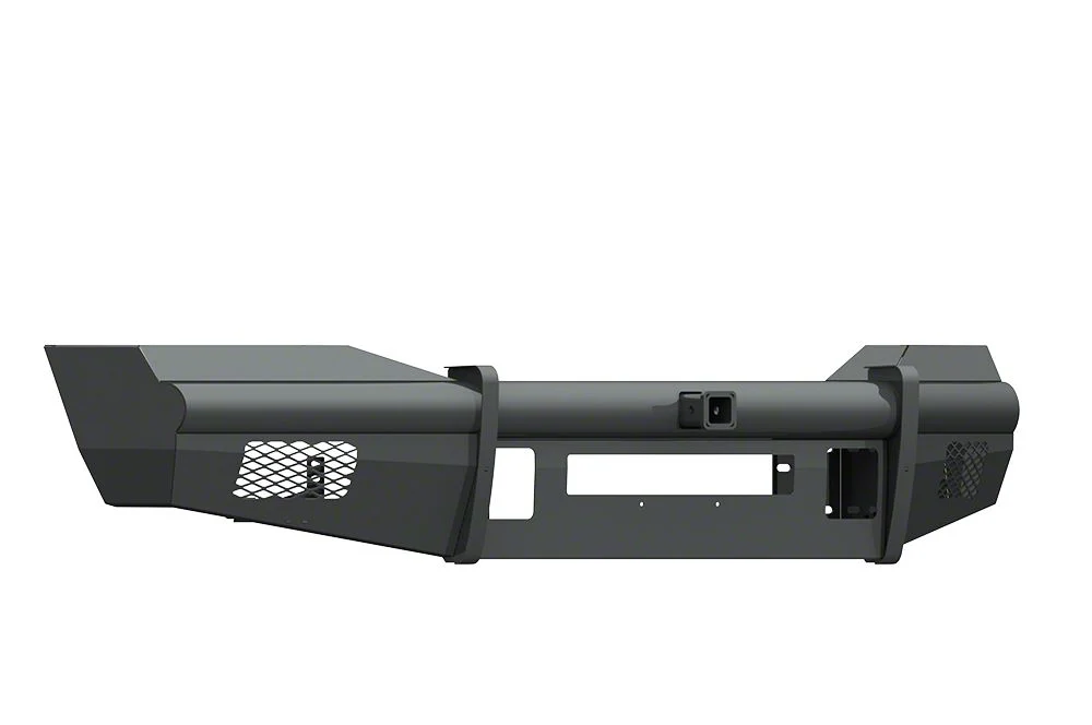 Road Armor Vaquero Non-Winch Front Bumper with 2-Inch Receiver Hitch; Textured Black (06-09 RAM 3500)