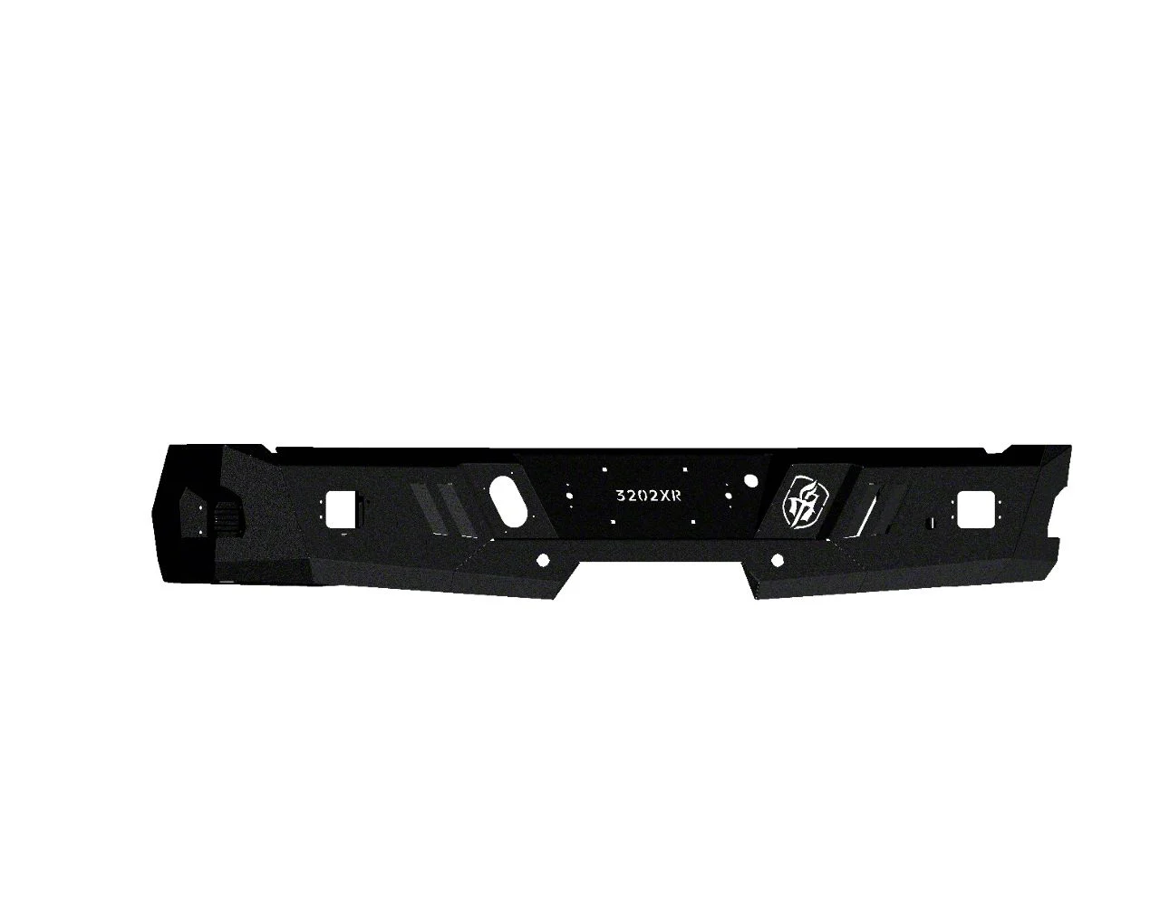 Road Armor Spartan Rear Bumper; Textured Black (20-26 Sierra 2500 HD)