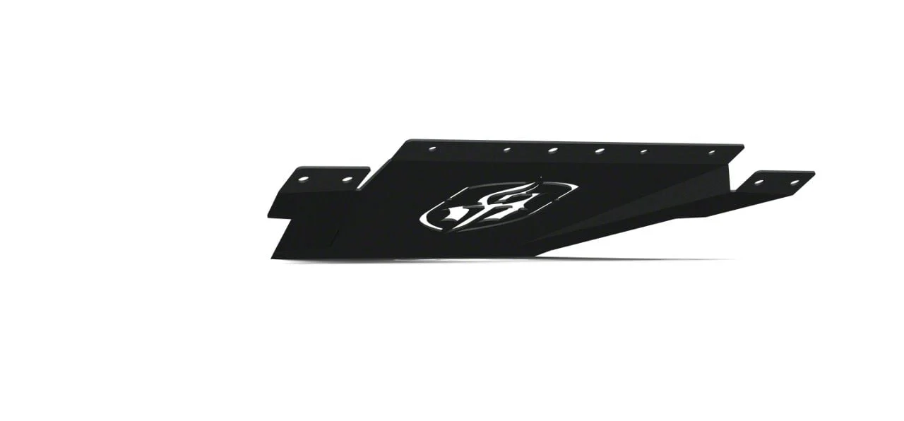 Road Armor Skid Plate for Spartan Front Bumper; Textured Black (14-15 Silverado 1500)