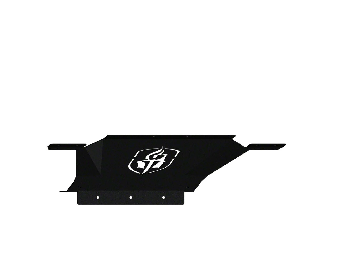 Road Armor Skid Plate for Spartan Front Bumper; Textured Black (19-21 Silverado 1500)