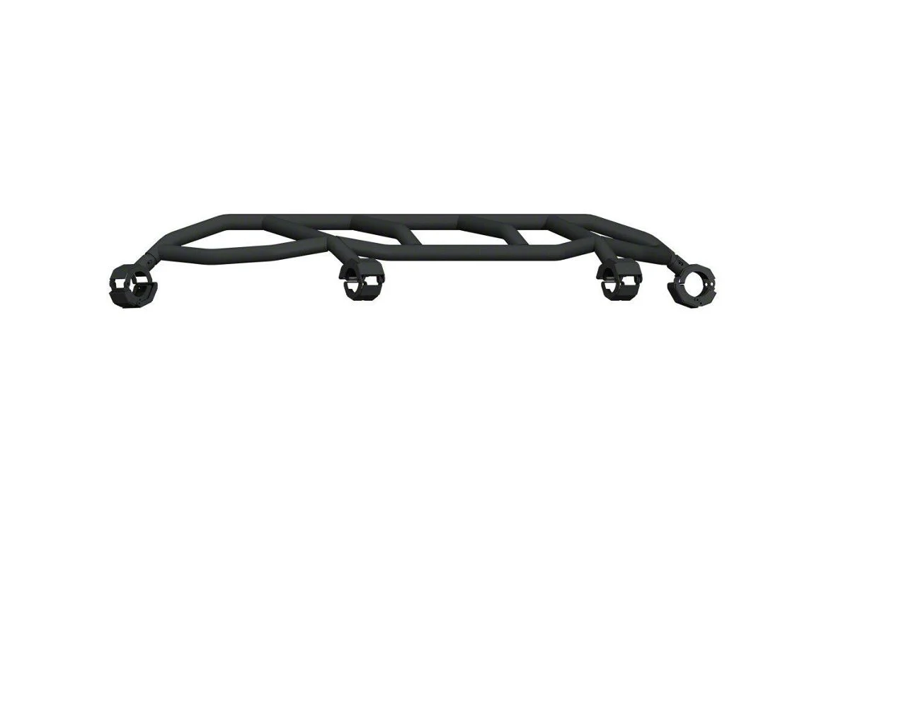 Road Armor Intimidator Guard Stealth Non-Winch Front Bumper; Textured Black (15-19 Silverado 3500 HD)