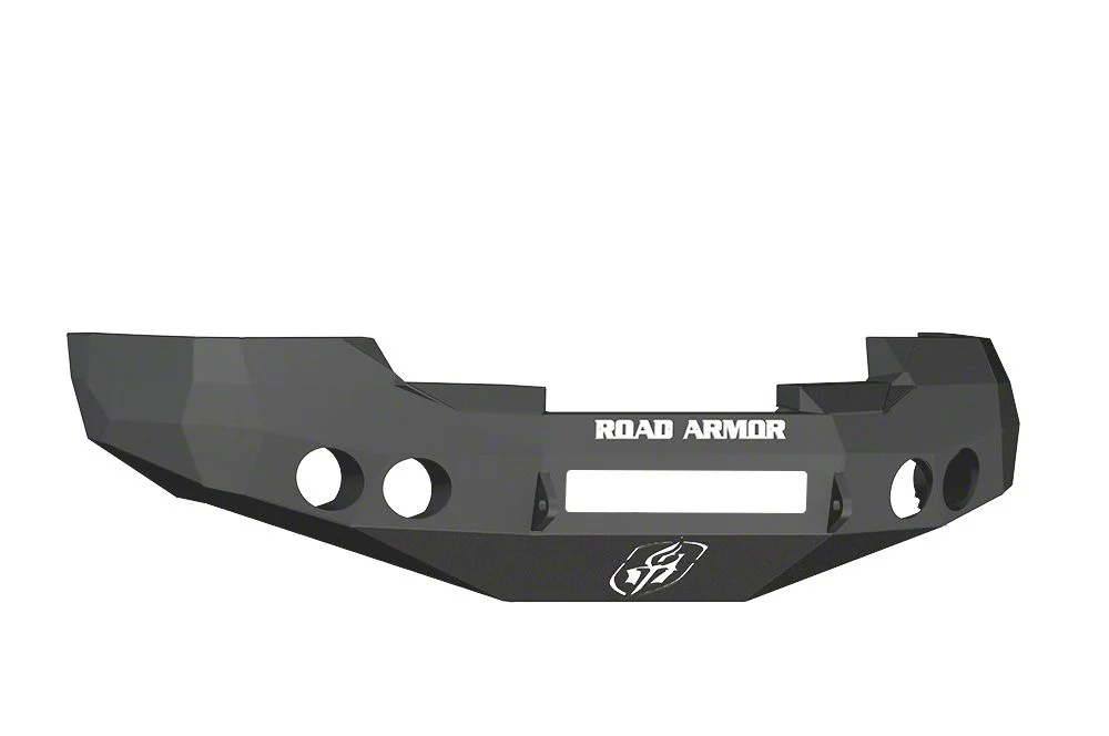 Road Armor Stealth Non-Winch Front Bumper; Satin Black (07-13 Silverado 1500)
