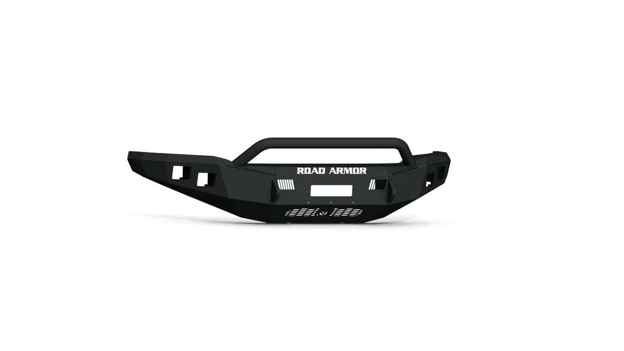 Road Armor Stealth Non-Winch Front Bumper with Pre-Runner Guard; Satin Black (18-20 F-150, Excluding Raptor)