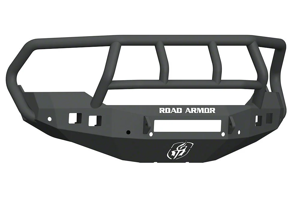Road Armor Stealth Non-Winch Front Bumper with Titan II Guard; Satin Black (13-18 RAM 1500, Excluding Rebel)