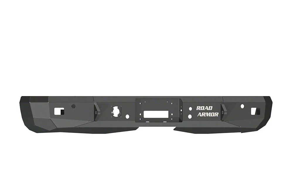 Road Armor Stealth Rear Bumper; Satin Black (07-13 Sierra 1500)
