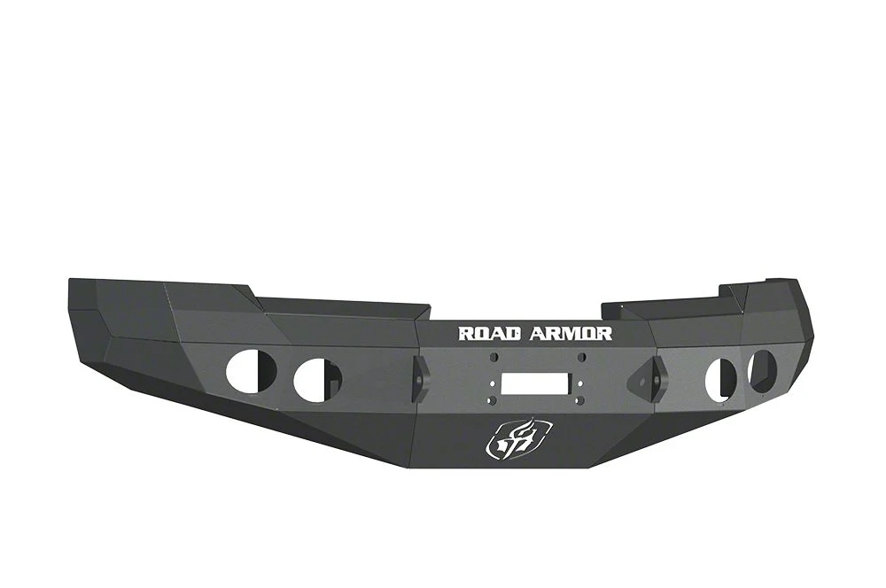 Road Armor Stealth Winch Front Bumper; Satin Black (07-13 Silverado 1500)