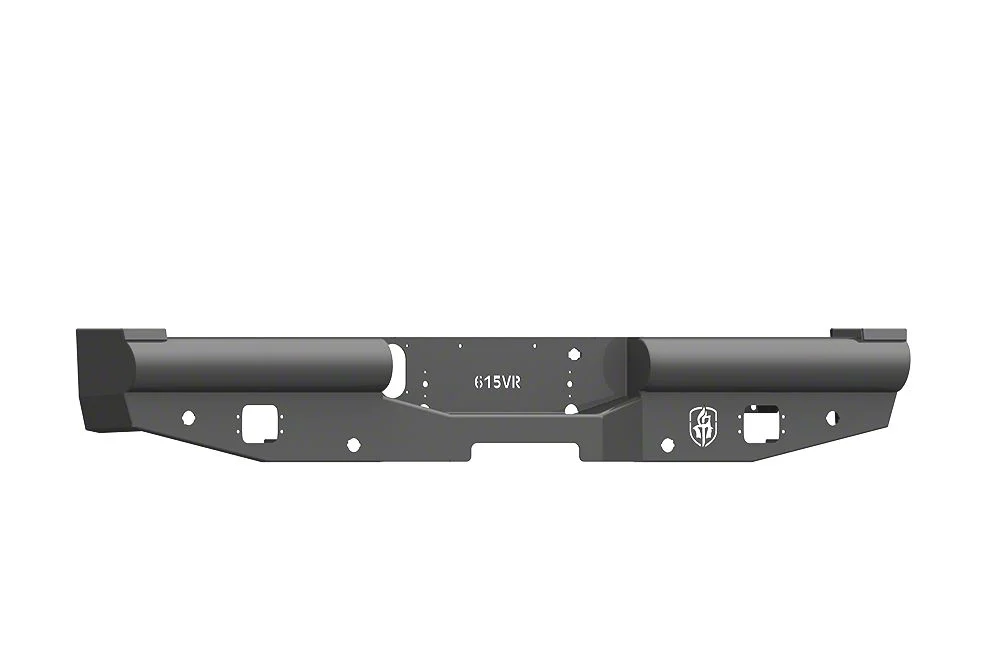 Road Armor Vaquero Series Rear Bumper; Satin Black (15-20 F-150, Excluding Raptor)