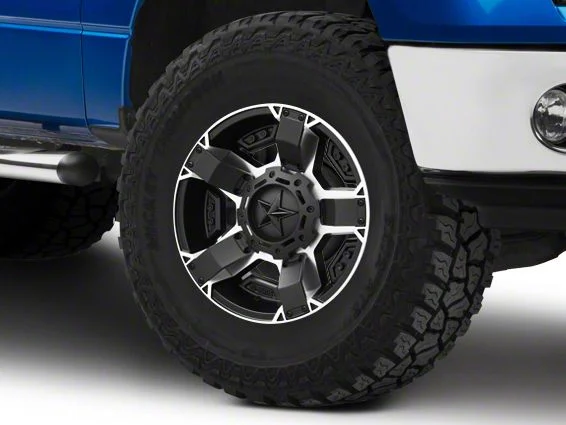 XD Rockstar II Black Machined 6-Lug Wheel; 18x9; 0mm Offset (09-14 F-150)