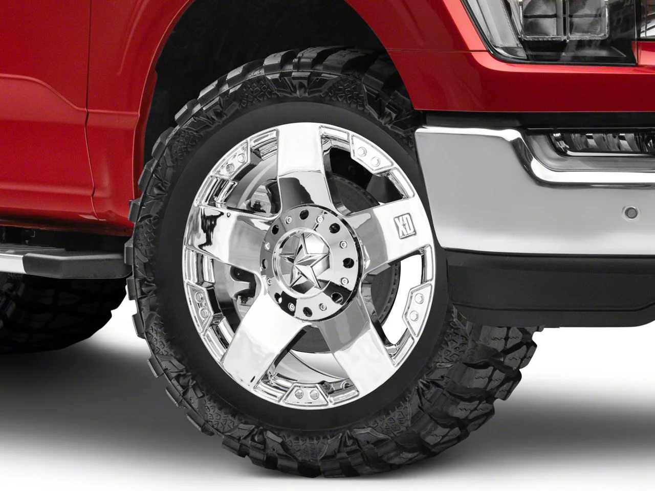 XD Rockstar Chrome 6-Lug Wheel; 20x8.5; 10mm Offset (21-26 F-150)