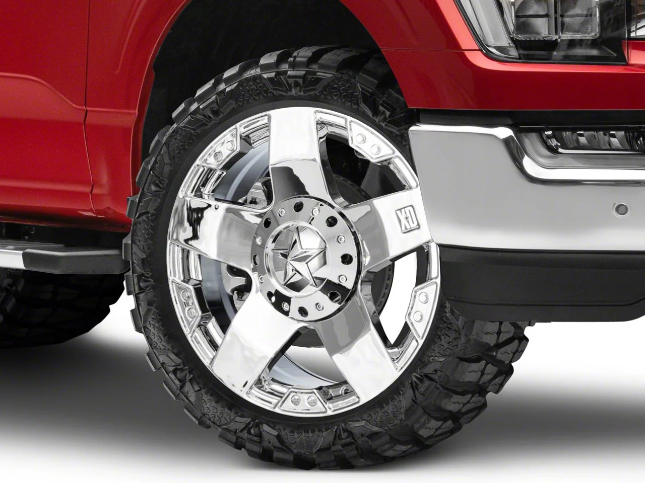 XD Rockstar Chrome 6-Lug Wheel; 22x9.5; 38mm Offset (21-26 F-150)