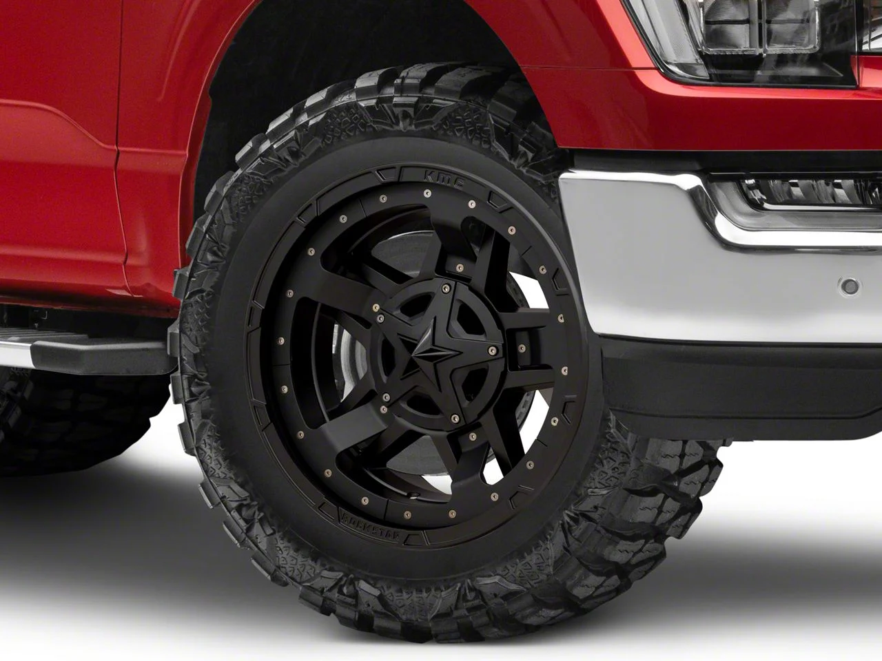 XD Rockstar III Matte Black 6-Lug Wheel; 20x9; -12mm Offset (21-26 F-150)
