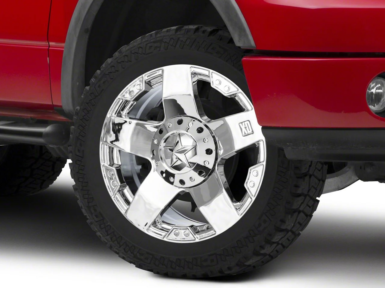 XD Rockstar Chrome 6-Lug Wheel; 22x9.5; 38mm Offset (04-08 F-150)