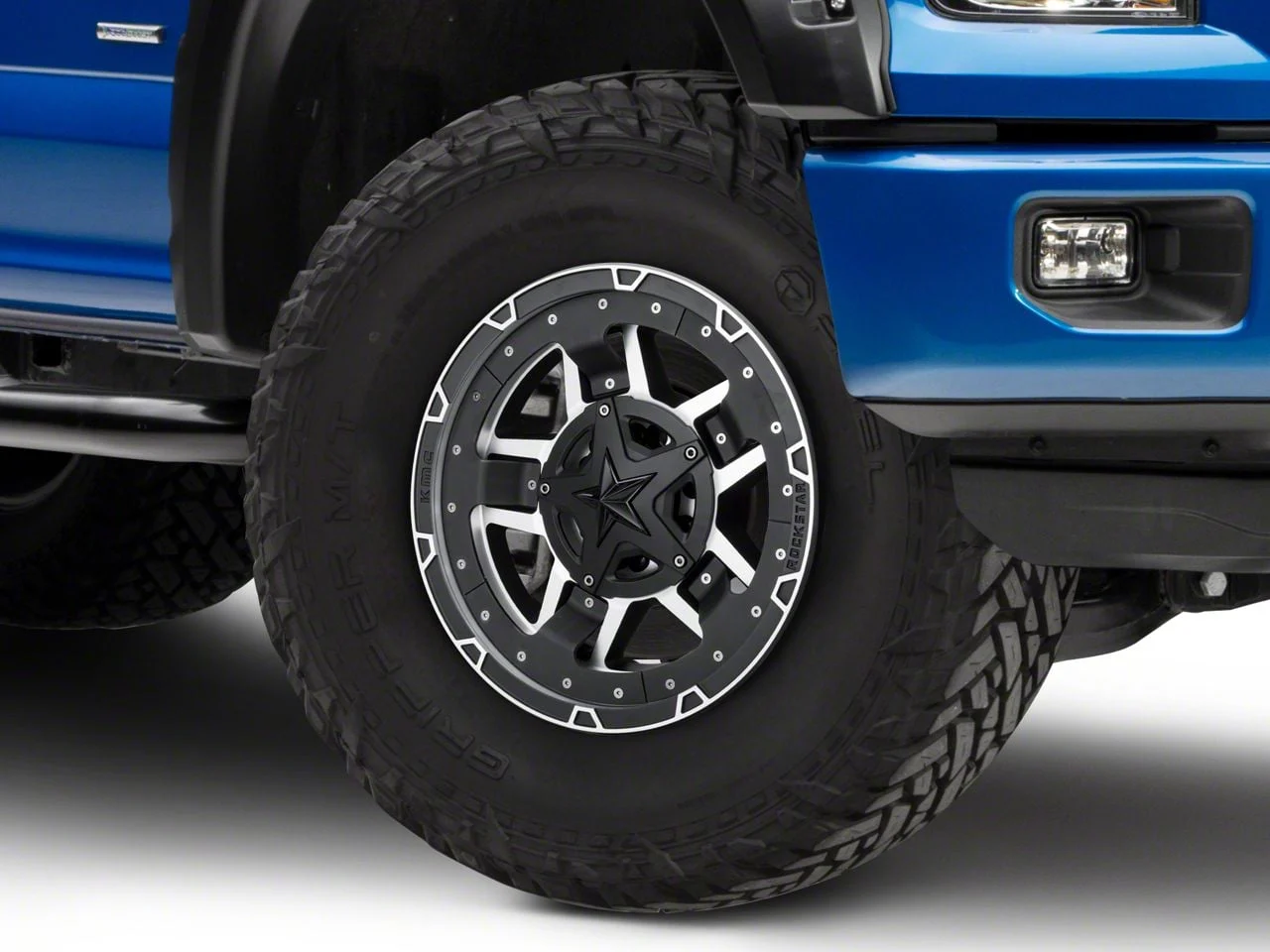 XD Rockstar III Matte Black Machined 6-Lug Wheel; 18x9; 0mm Offset (15-20 F-150)