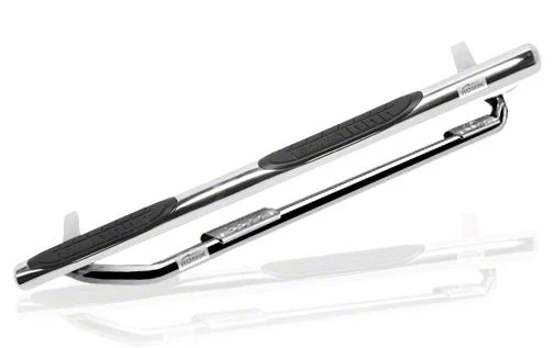 Romik Max Bar Side Step Bars with Add-On; Stainless Steel (09-14 F-150 SuperCab)
