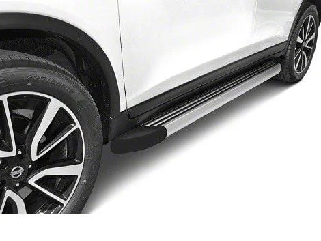 Romik RB2-T Running Boards; Stainless Steel (07-13 Sierra 1500 Crew Cab)