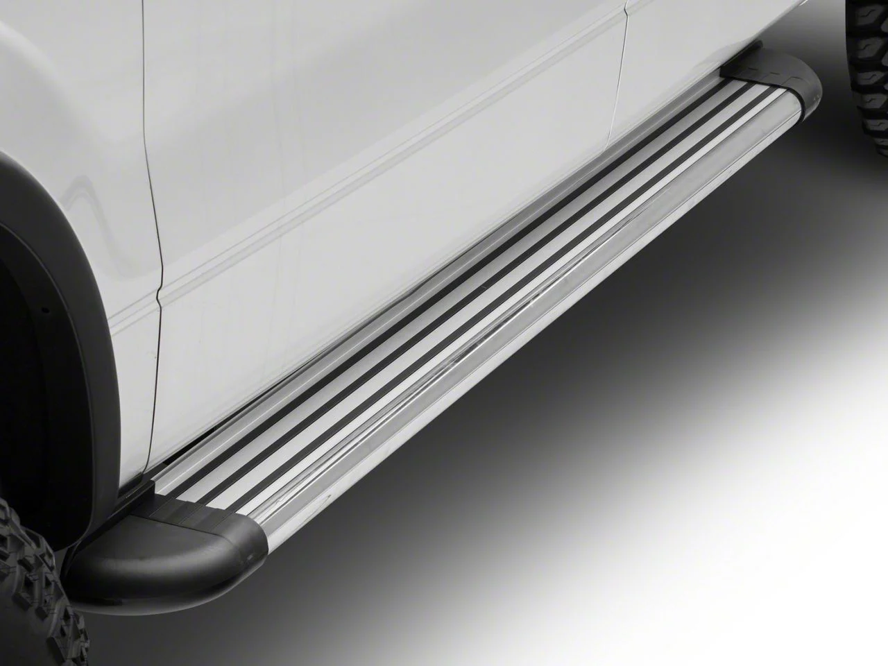 Romik RB2-T Running Boards; Stainless Steel (09-14 F-150 SuperCrew)