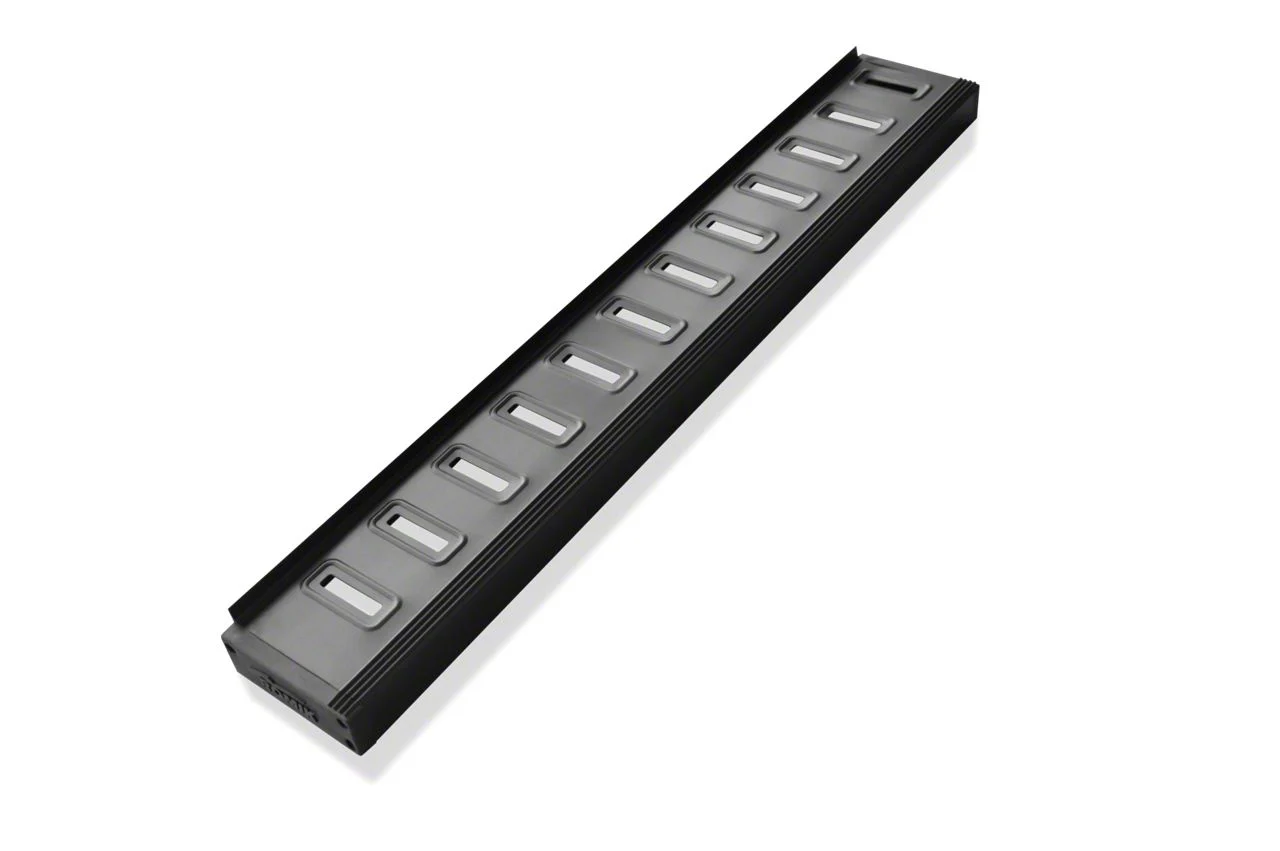 Romik ROF-T Running Boards; Black (15-26 F-150 SuperCab)