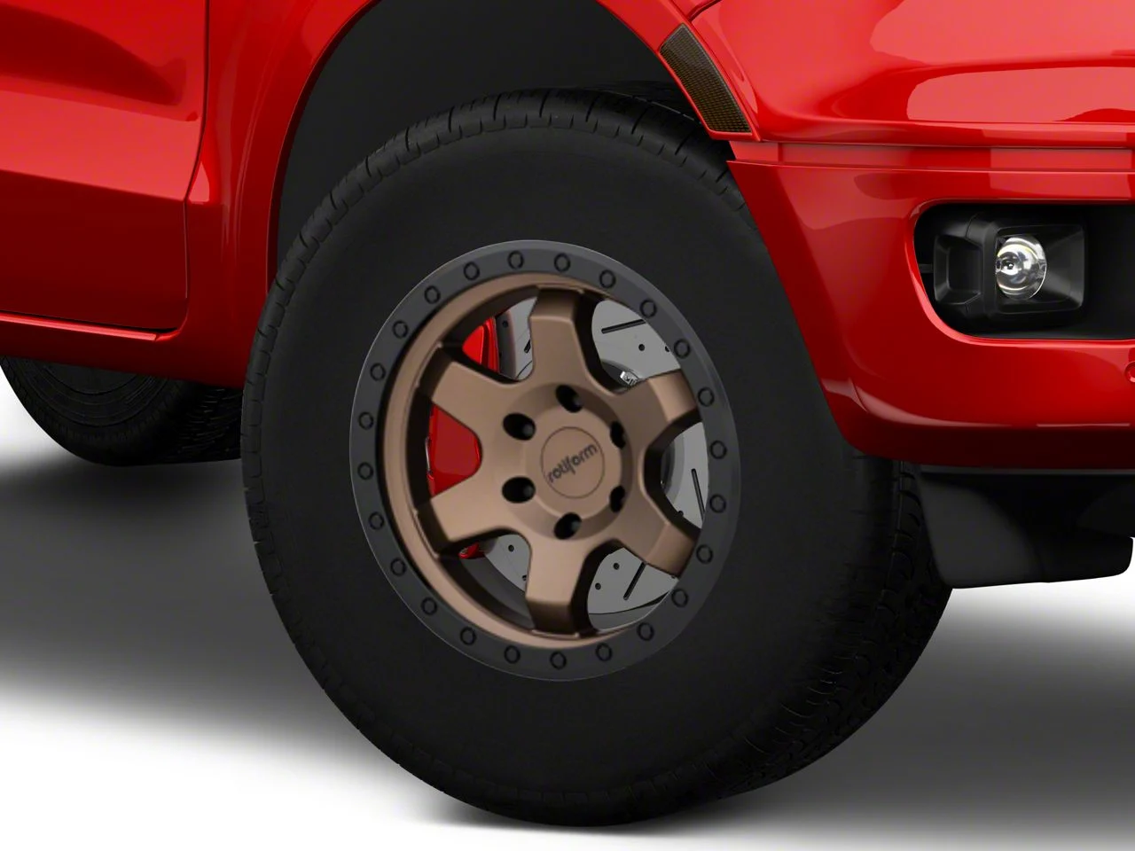 Rotiform SIX-OR Bronze 6-Lug Wheel; 17x9; 1mm Offset (19-23 Ranger)