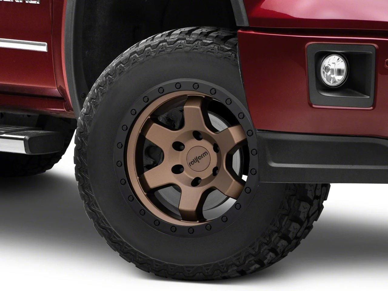 Rotiform Six Bronze 6-Lug Wheel; 17x9; 1mm Offset (14-18 Sierra 1500)